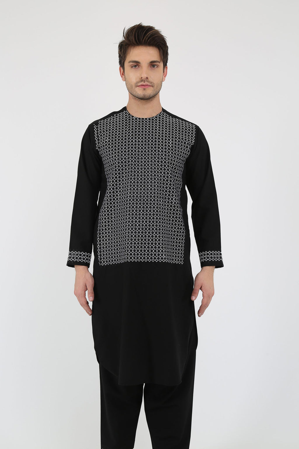 afghan Perantomban Black Square Chest