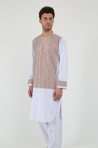 afghan Perantomban Red White Dame