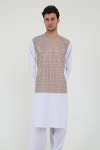 afghan Perantomban Red White Dame