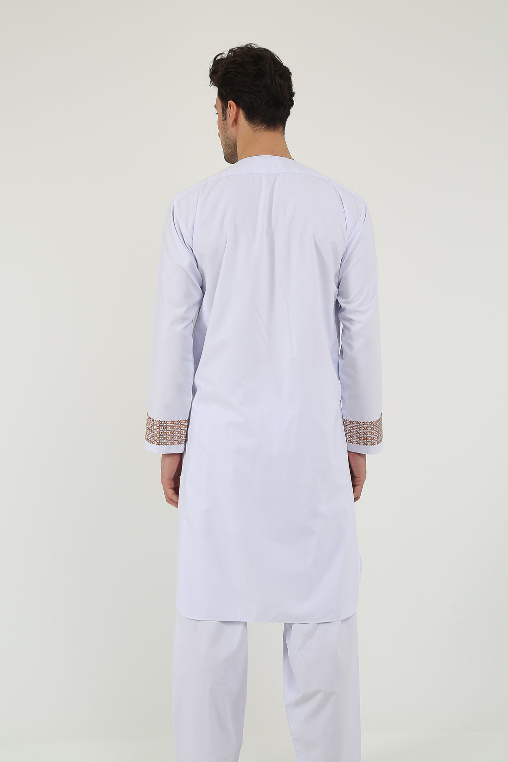 afghan Perantomban Red White Dame