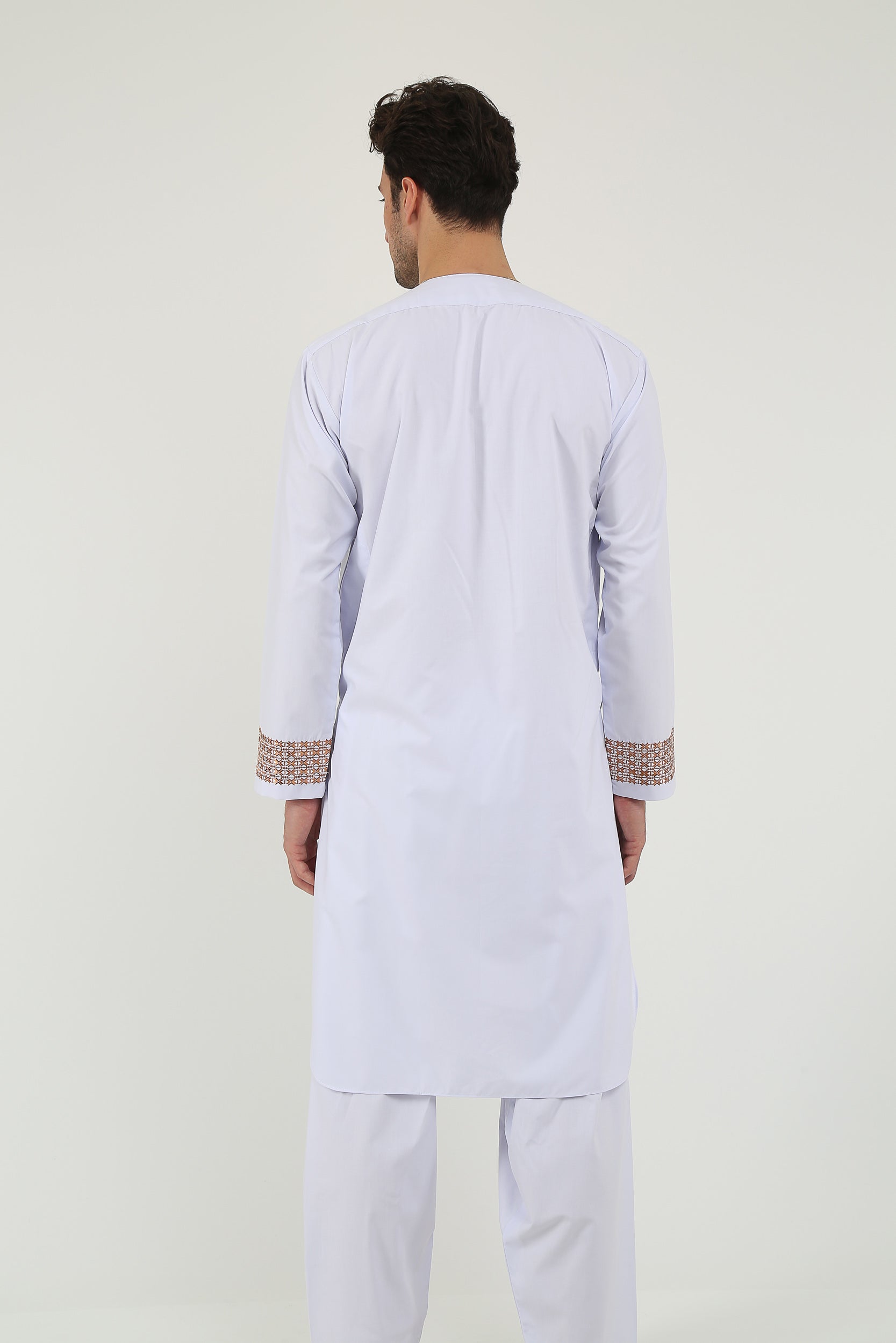 afghan Perantomban Red White Dame