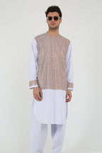 afghan Perantomban Red White Dame