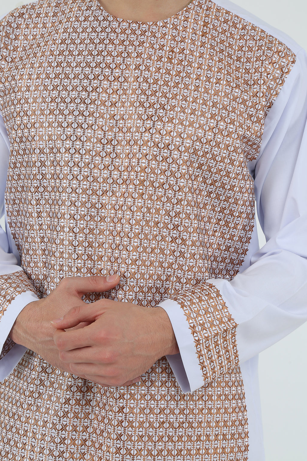 afghan Perantomban Red White Dame