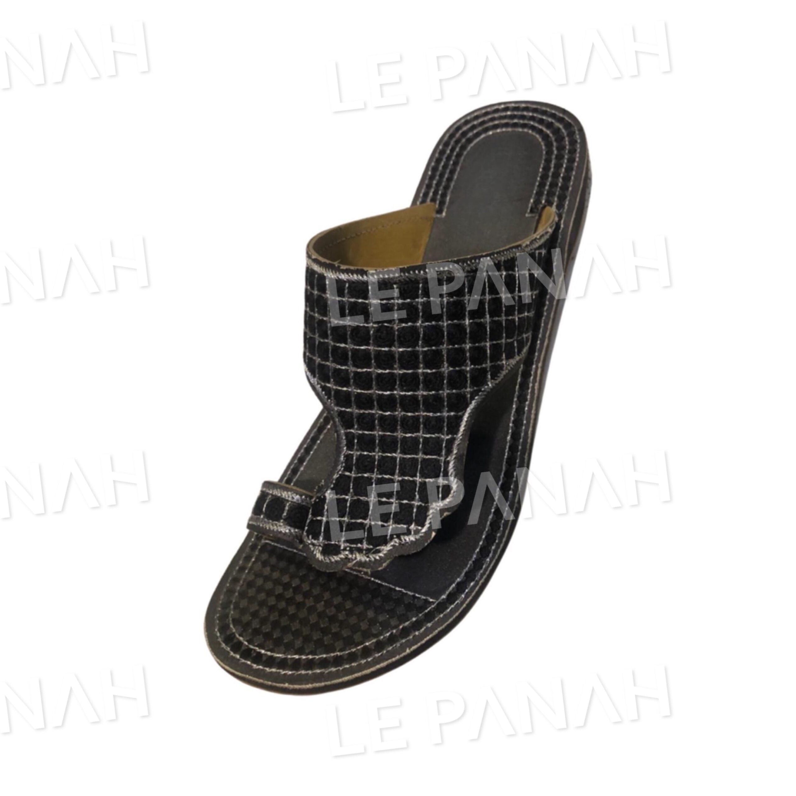 Afghani sandals black KBL07