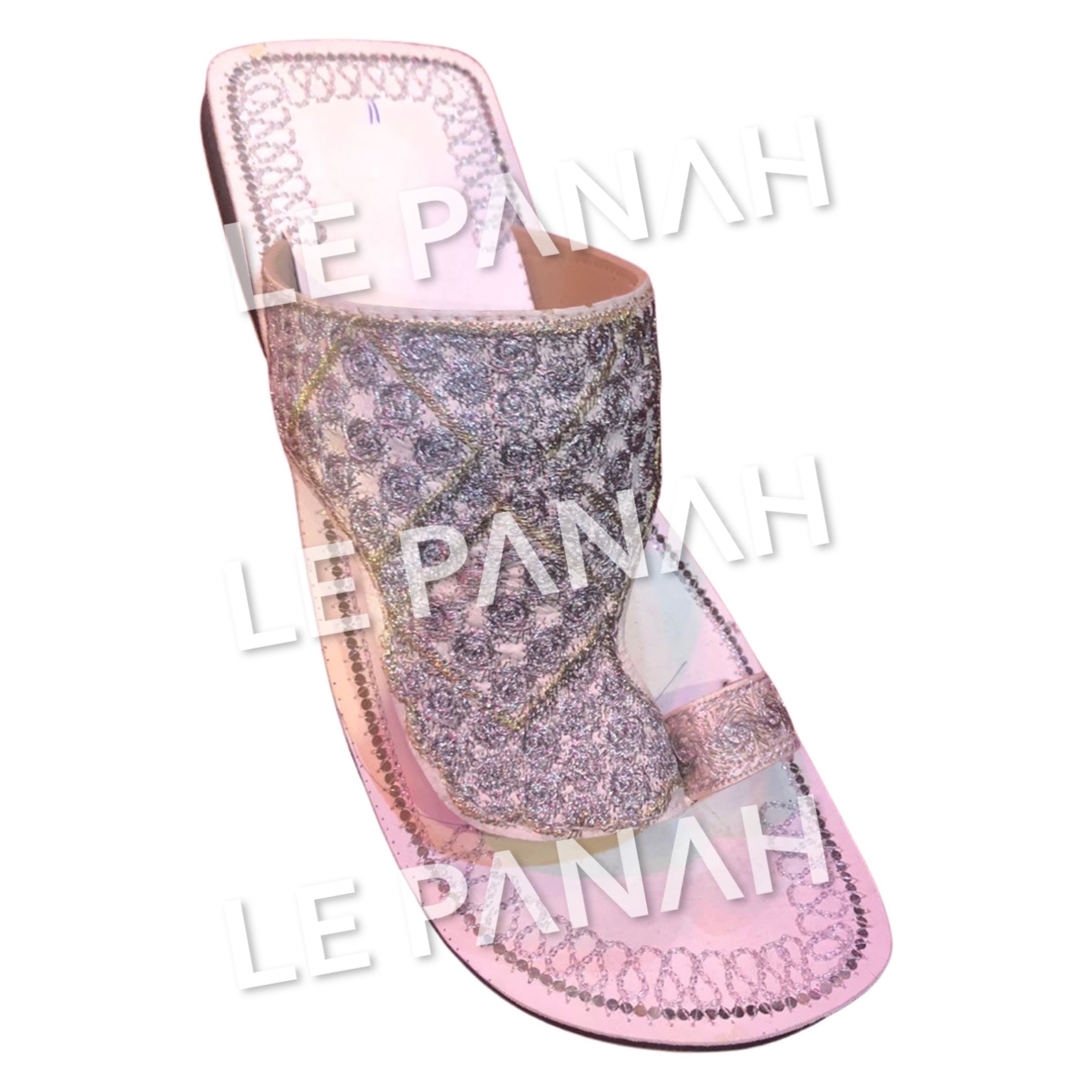 Afghani sandals white KBL05