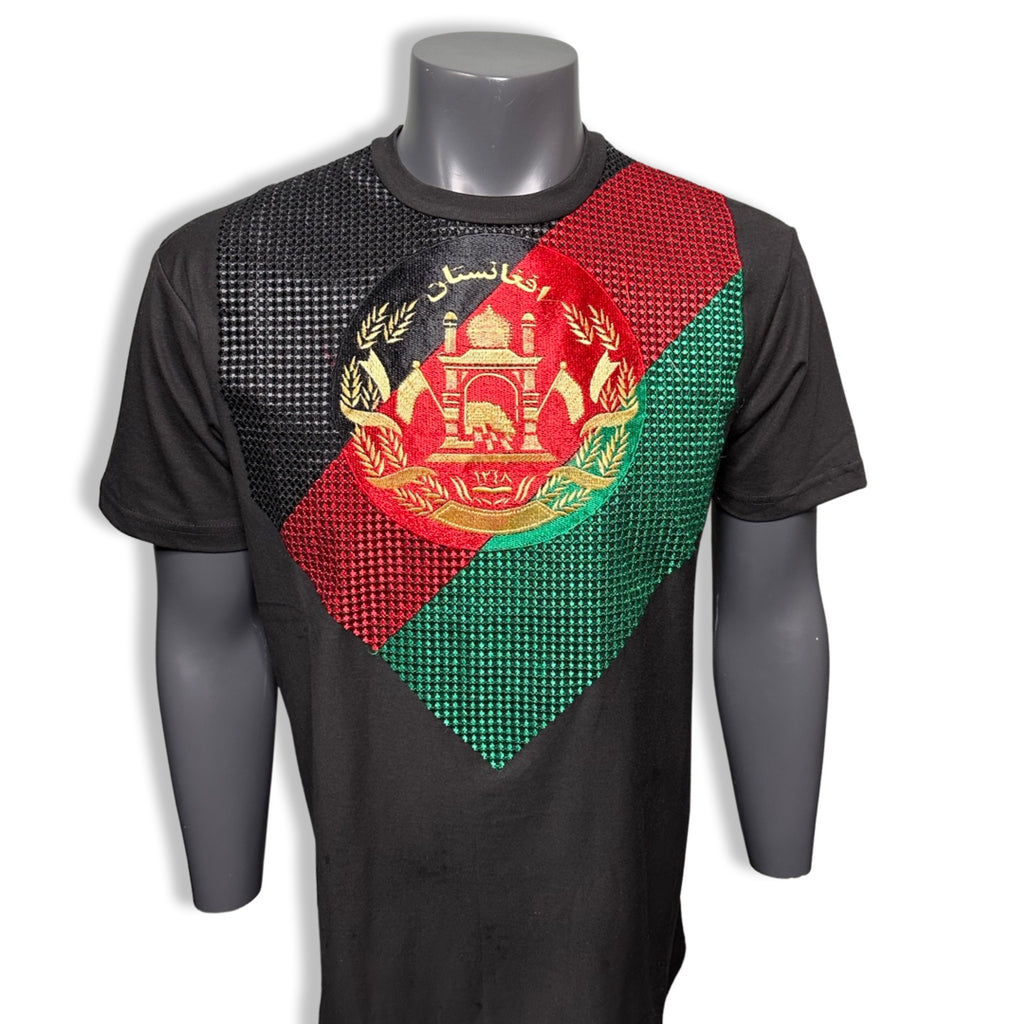 Unique Afghan Flag traditional T-Shirt