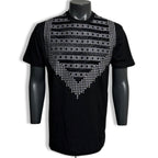 Afghan black T-Shirt - Kandahari goldozi